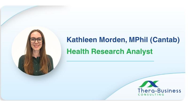 Welcoming Kathleen Morden, Health Research Analyst